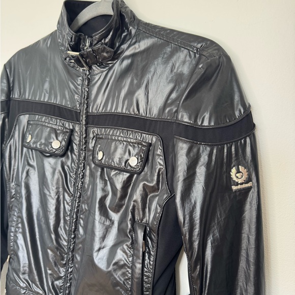 Belfast Vintage Women Motorcycle Jacket - Black - EU Size 44 - Picture 3 of 9